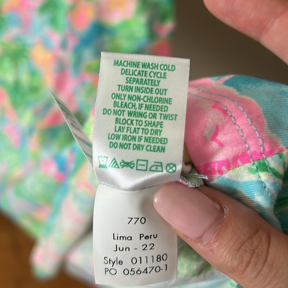 NWT Lilly Pulitzer - Lilly loves California Kristen dress - size medium - Picture 5 of 8